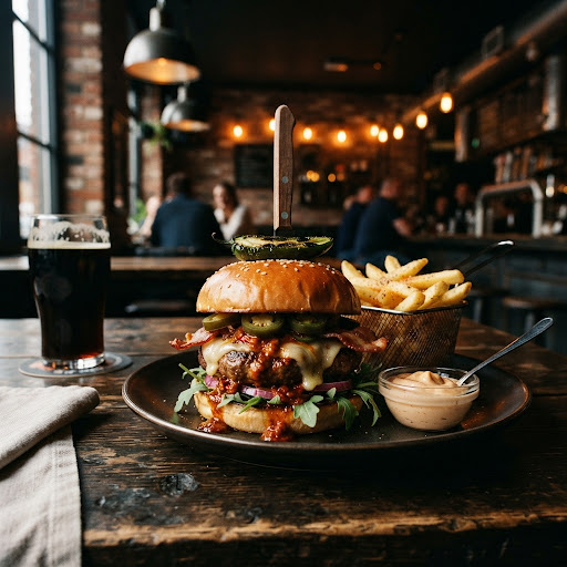 Chili-Jalapeño Burger